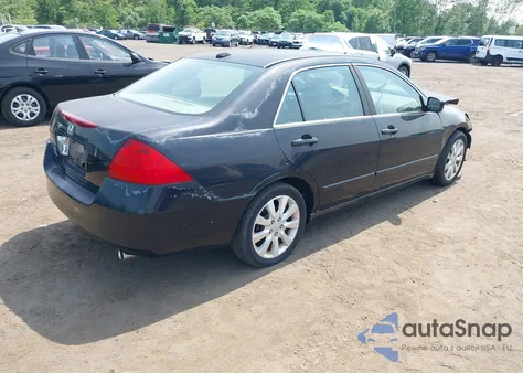 2006 Honda Accord 3.0 Ex из США, поврежденный, VIN 1HGCM66556A075031